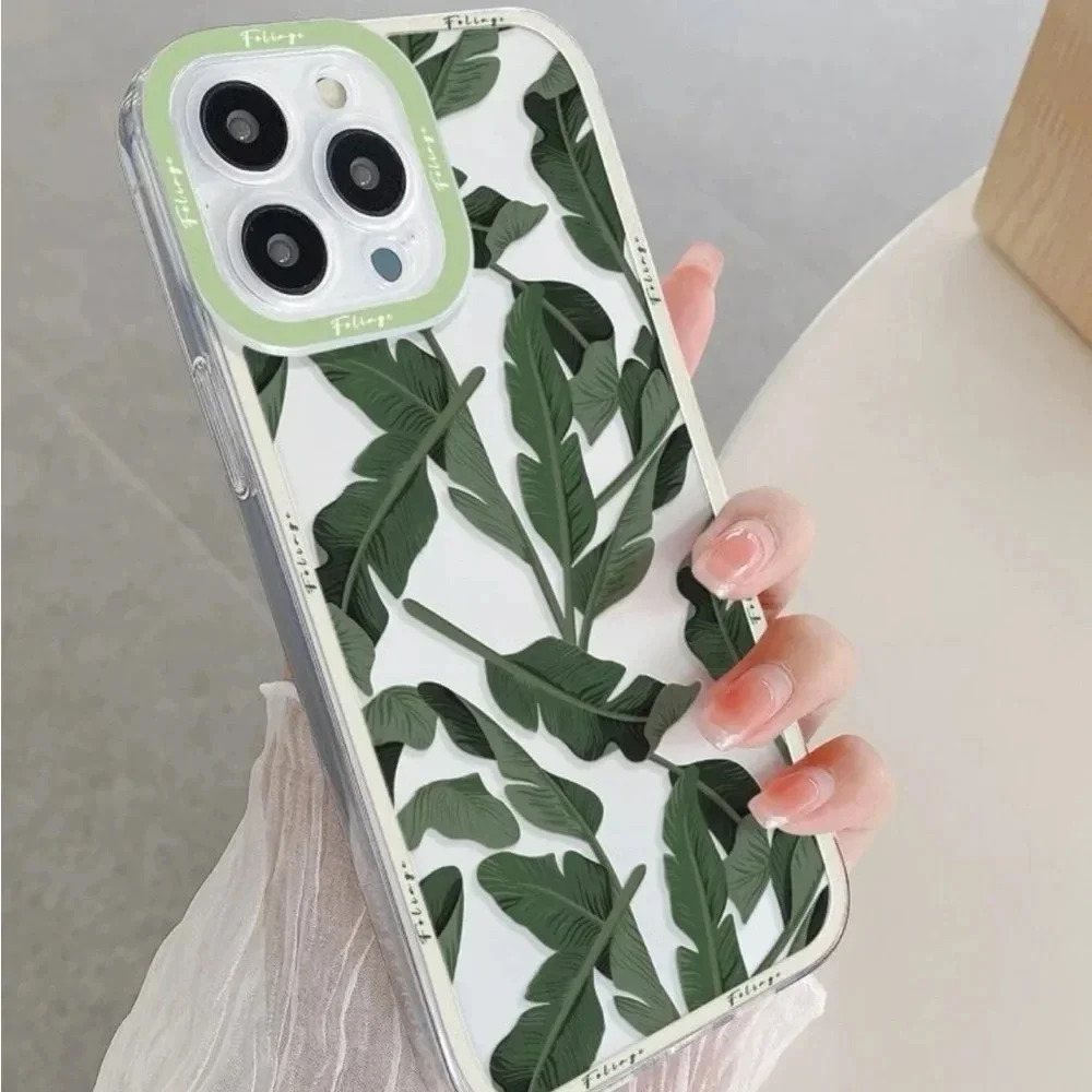 ⚠️Clearance iPhone 7/8/Se2 Leaf Pattern Phone Case